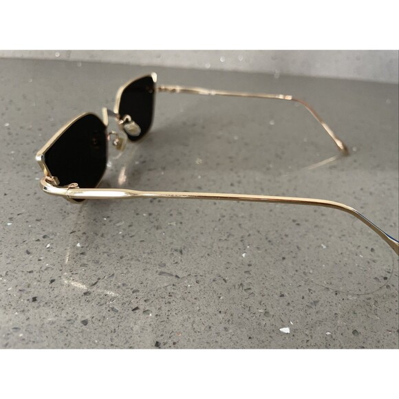 Sojos SJ1127 Sunglasses Gold metal cat eye 56-17-145 Eyeglasses frames - Picture 3 of 8